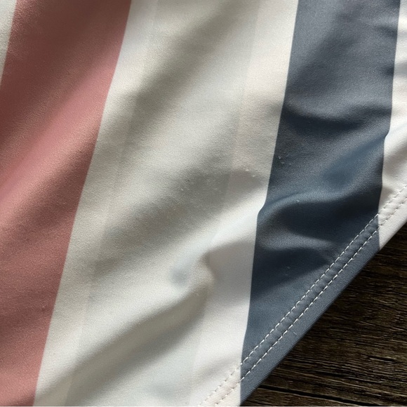 Nani Swimwear. Womens neutral color one piece swimsuit. Size medium. - Picture 10 of 14